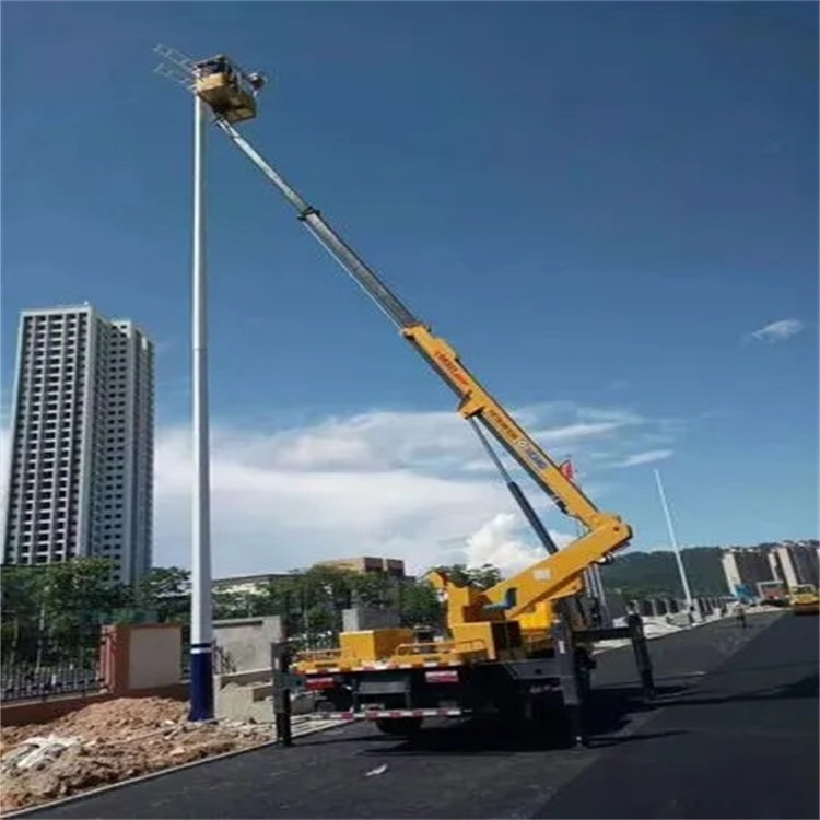 琼中维修路灯的曲臂升降车出租